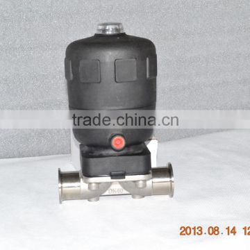 food grade ss316 pneumatic proportional control valve diaphragm sanitary