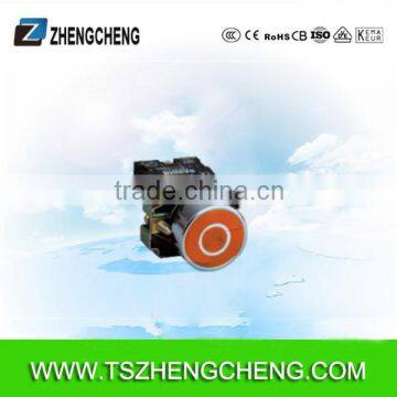 emergency red color flush push button switch metal headed LWA8-BA3341