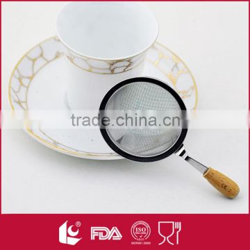 High Quality Stainless steel fine mesh Tea strainer