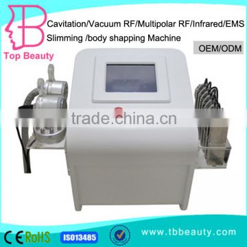 Factory price 40KHZ Ultrasonic Cavitation +non-surgical RF face body lift+Vacuum cavitation +electrotherapy slimming equipment