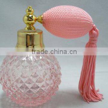 French perfume bulb atomizer glass bottles from China