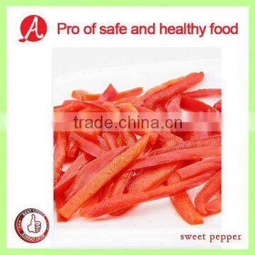 Frozen Sliced Red Bell Pepper from China