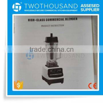 Stock Available!!2016 CE 2 Liter Manual Panel for High Power Best Blender Juicing photo-2