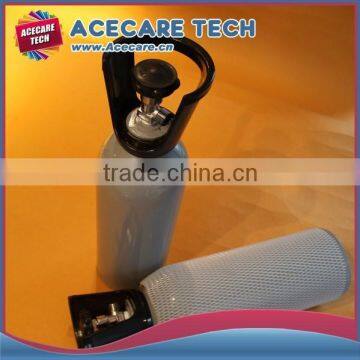 Grey Color, High Pressure Aluminum CO2 Gas Tank, 4L-15MPa CO2 Gas Cylinder, Aluminum Tank photo-6