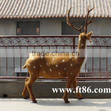 Soft Plush unStuffed plush deer Animal cheap christmas toys from china
