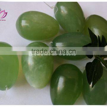 Woman Vaginal Kegel Exercise Drilled Top Quality Xiuyan Jade Egg Set Yoni Eggs