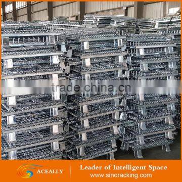 Aceally Steel Warehouse Cage/Wire Mesh Container/Storage Cage