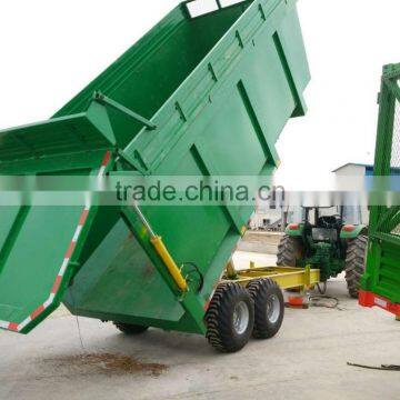 Hydraulic Tipping Cargo Trailer With Lifting Arms