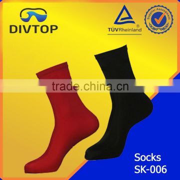 Lycra socks for diving