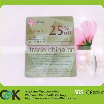 Free design! Custom Eco-friendly plastic pvc promotion gift card from china supplier