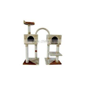 Deluxe Eco-Friendly Cat Tree Scratching Sisal Post Toy Condo Furniture House