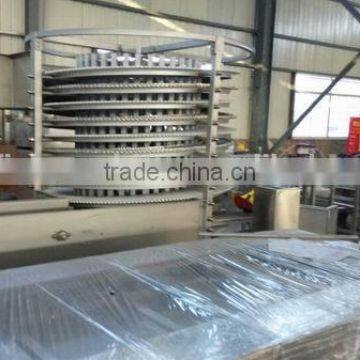 single drum spiral freezer china made low noise export to EU MALAYSIA IRAN TURKEY NIGERIA