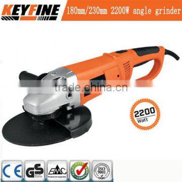 MANUFACTUTR ELECTRICITY POWER SOURCE HIGH QUALITY TOOLS TYPE FOR ANGLE GRINDER 230MM /9'' 2200W MACHINE