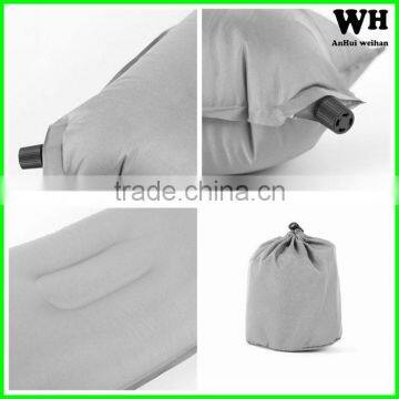 Good Quality Polyester Outdoor Inflatable Travel Pillow, Neck Pillow photo-2