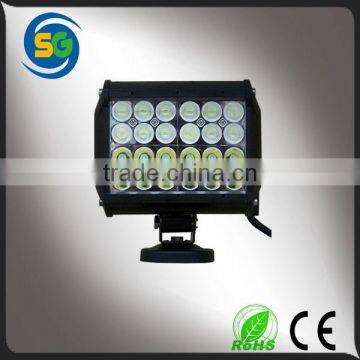 72w High Power 4 Row Led Light Bar Off Road SUV Led Light Bar for Sidewinders photo-2