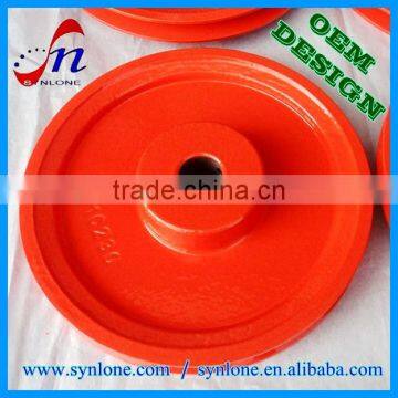 OEM Drawing Size Gray Iron Pulley Wheel, Sand Casting Custom Cast Iron photo-2