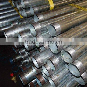 high quality bs1387 hot dipped galvanized steel pipe