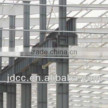 light steel structure construction warehouse