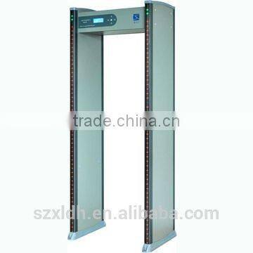 18 zones walk through security gate metal detector door frame metal detector price metal detector XLD-E(lLCD)