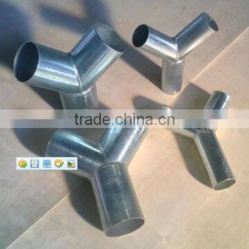 Ducting branches for high pressure ducting