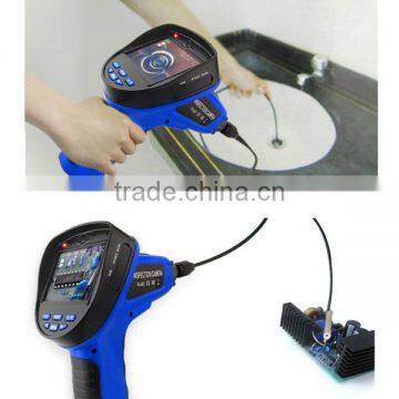 Industrial 3.5inch LCD 5.5mm Camera Video Inspection 6 LED Endoscope Sound Recording Borescope 1M Cable Snakescope photo-3