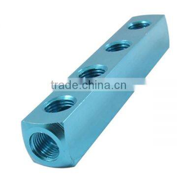 Precision Aluminium Made 4 Way Mainfold Block Splitter From Shenzhen VMT Factory photo-2