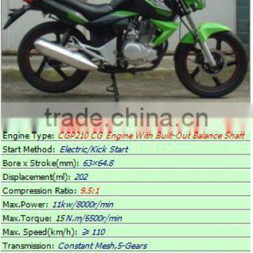 2016 2 Wheels Motor 250cc Automatic Motorcycle photo-6