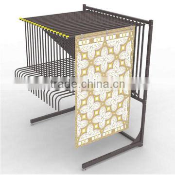 Floor Standing Multi-Ways Metal Display Rack for Carpet