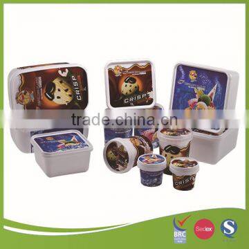 500ml Round Ice Cream Plastic Containers photo-4