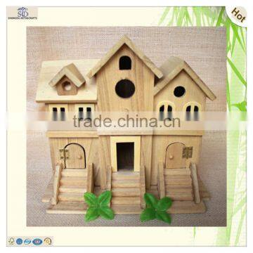 hot sale hinged door step bird cages garden house villa