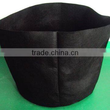 wholesale non woven fabric with black color grow bags