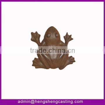 decorative cast iron frogs