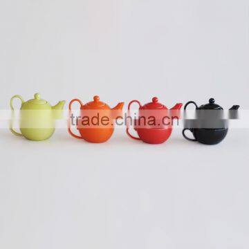 Ceramic Tea for One Set With Solid Color photo-2