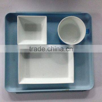 FS plastic airline serving tableware tray
