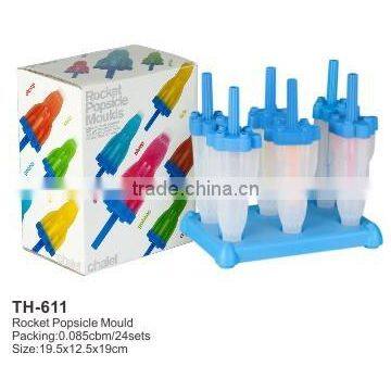 Plastic Rocket Popsicle Molds and Ice Lolly Moulds photo-6