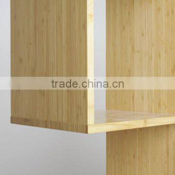 Nice Attractive Design Bamboo Bookshelf With Magazine Holder photo-3