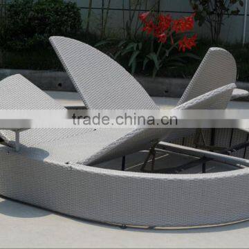 Fashion Design Outdoor Round Rattan Daybed photo-3