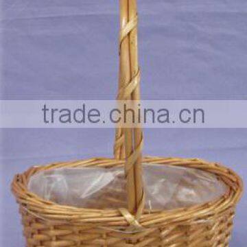 Small Willow Flower Basket