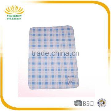 High Quality and Durable Embroidered Knitted Baby Blanket photo-4
