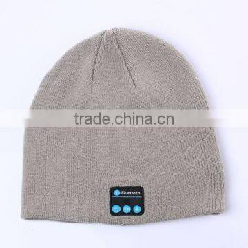 High Quality Wireless Bluetooth Knitted Music Hat photo-6