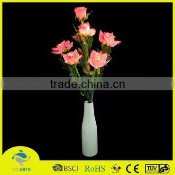 Beautiful led plastic rose wedding decoration lights