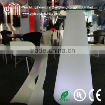 China Wholesale Led Furniture Acrylic Led Bar Tables