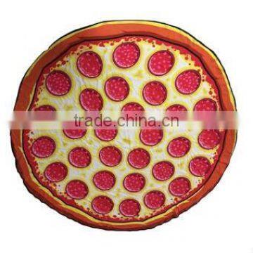 2017 Hotsell European Style Shawl and Fashion Pizza Beach Mat photo-2