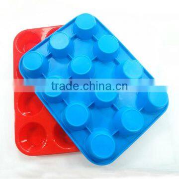 Microwave Baking Pan | 12-cavity Muffin Pan | Silicone Cake Pan Factory in Shenzhen China photo-5