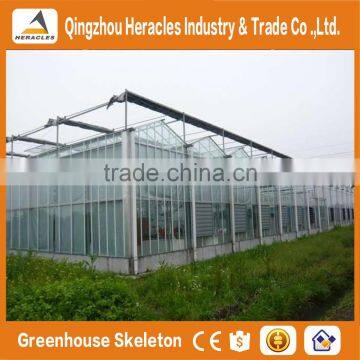 ShanDong trade assurance greenhouse equipment -aluminium profiles greenhouse for sale