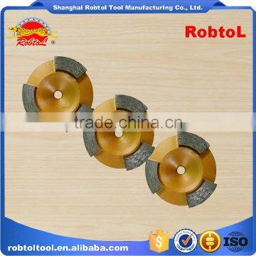 70mm Three 3 Segment Diamond Grinding Wheel Abrasive Polishing Disc for Concrete Granite Marble Double Cup Wheel photo-5