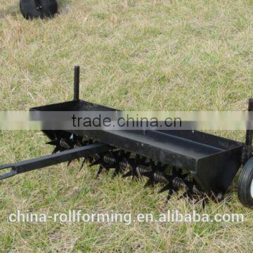 Towed Lawn Slitter/Tow Behind Spike Aerator/ Lawn Rotary Cultivator
