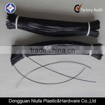 Round Wireless Plastic Coated Twist Tie for Electric Wire Packaging photo-5