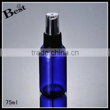 75ml Small Hot Products Best Sellers High Quality Blue Pet Spray Bottle Cosmetic Water Toner Perfume Plastic Spray Bottle photo-2