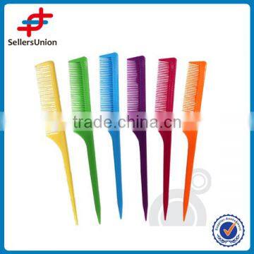 Newest hair color comb, chaep hair comb, plastic hair trimmer comb